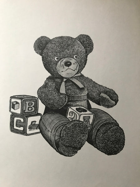 Teddy Bear- Limited Edition Print
